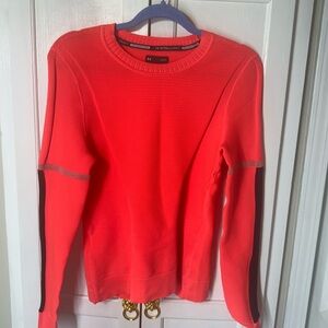 Under Armour Vibrant Red /hot coral Crew Neck Sweater